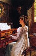 Painting Edmund Blair Leighton